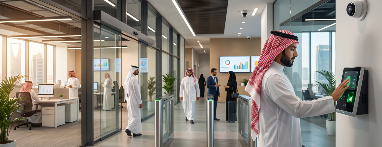 نظام حضور وانصراف ذكي في السعودية